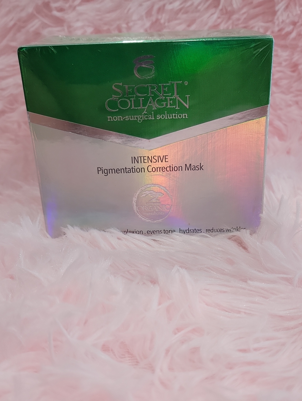 Intensive Pigmentation Correction Mask - Green & Silver